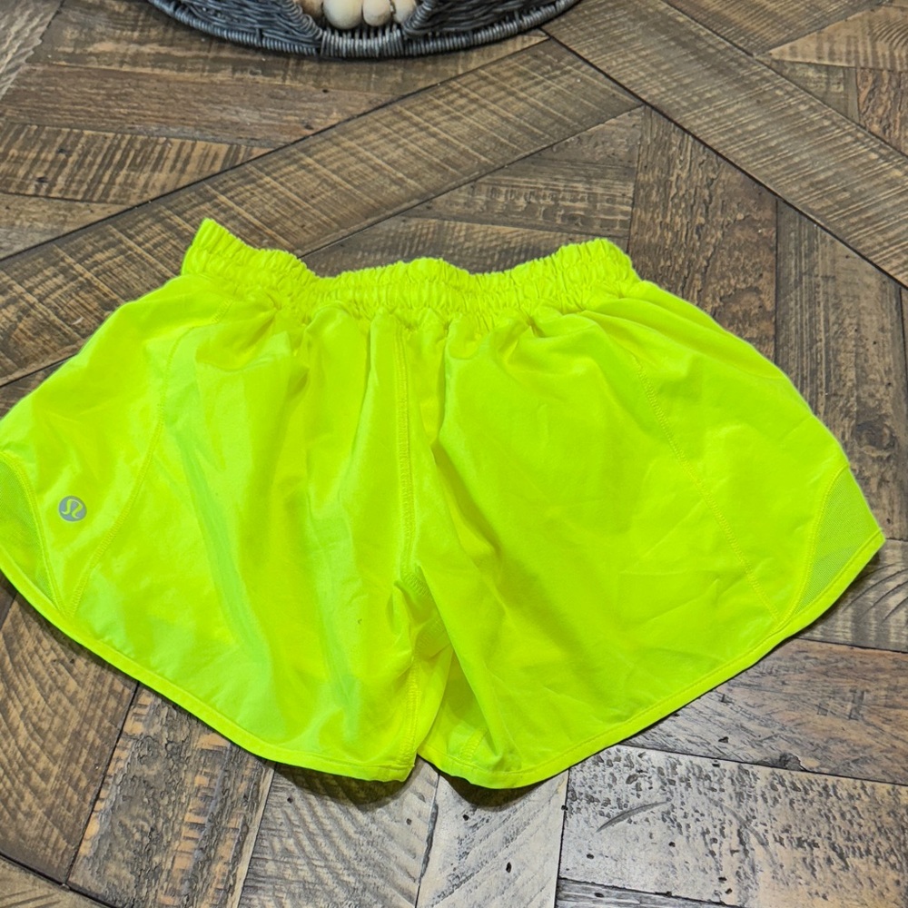 Lululemon Luminous Yellow Women's Shorts